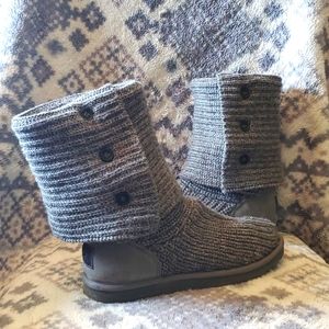 UGG classic Cardy knit boots